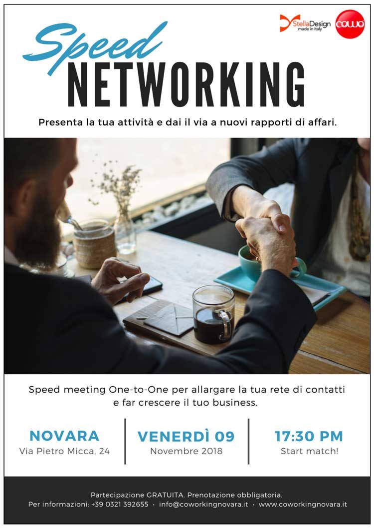 Speed Networking a Novara